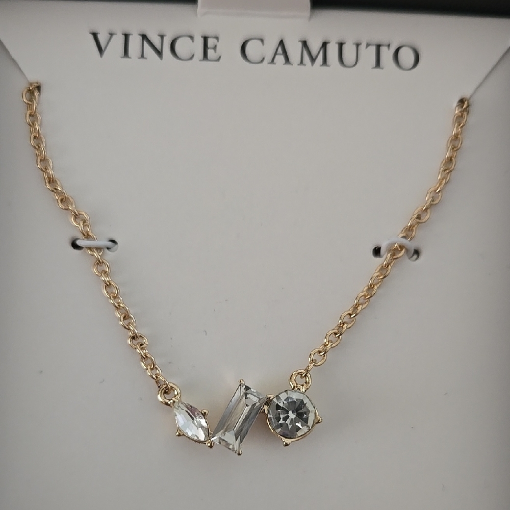 Vince Camuto Gold and Silver Necklace